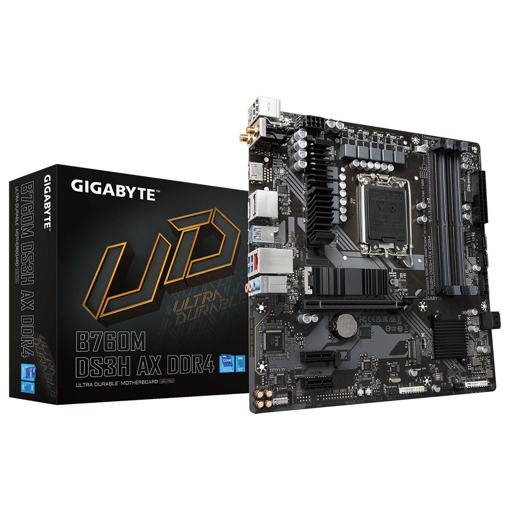 Материнская плата GIGABYTE B760M DS3H AX DDR4