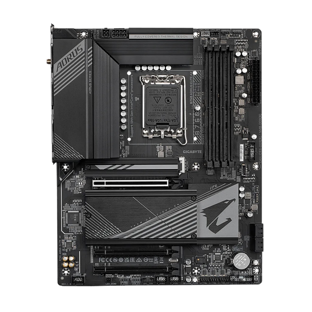 Материнская плата GIGABYTE B760 AORUS ELITE AX - 1