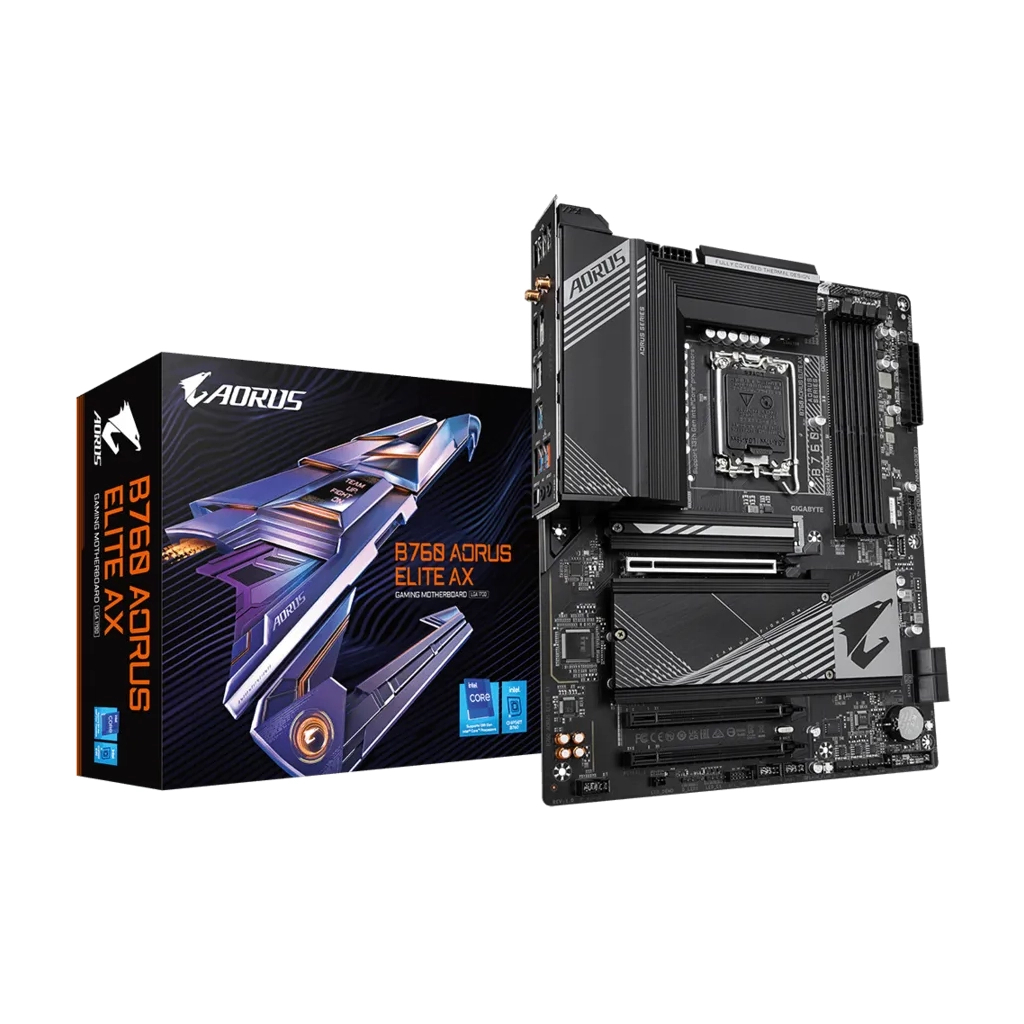 Материнская плата GIGABYTE B760 AORUS ELITE AX
