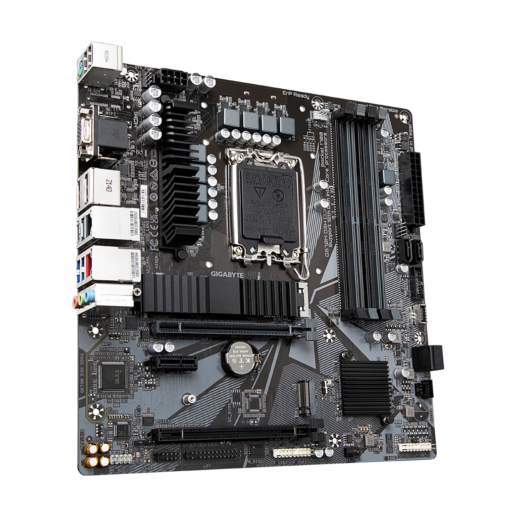 Материнская плата GIGABYTE Q670M D3H DDR4 - 2