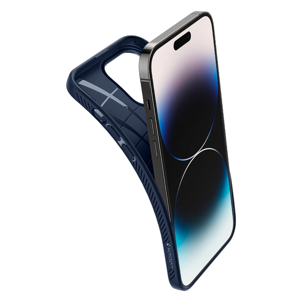 Чехол для моб. телефона Spigen Apple Iphone 14 Pro Max Liquid Air, Navy Blue (ACS04814) - 9