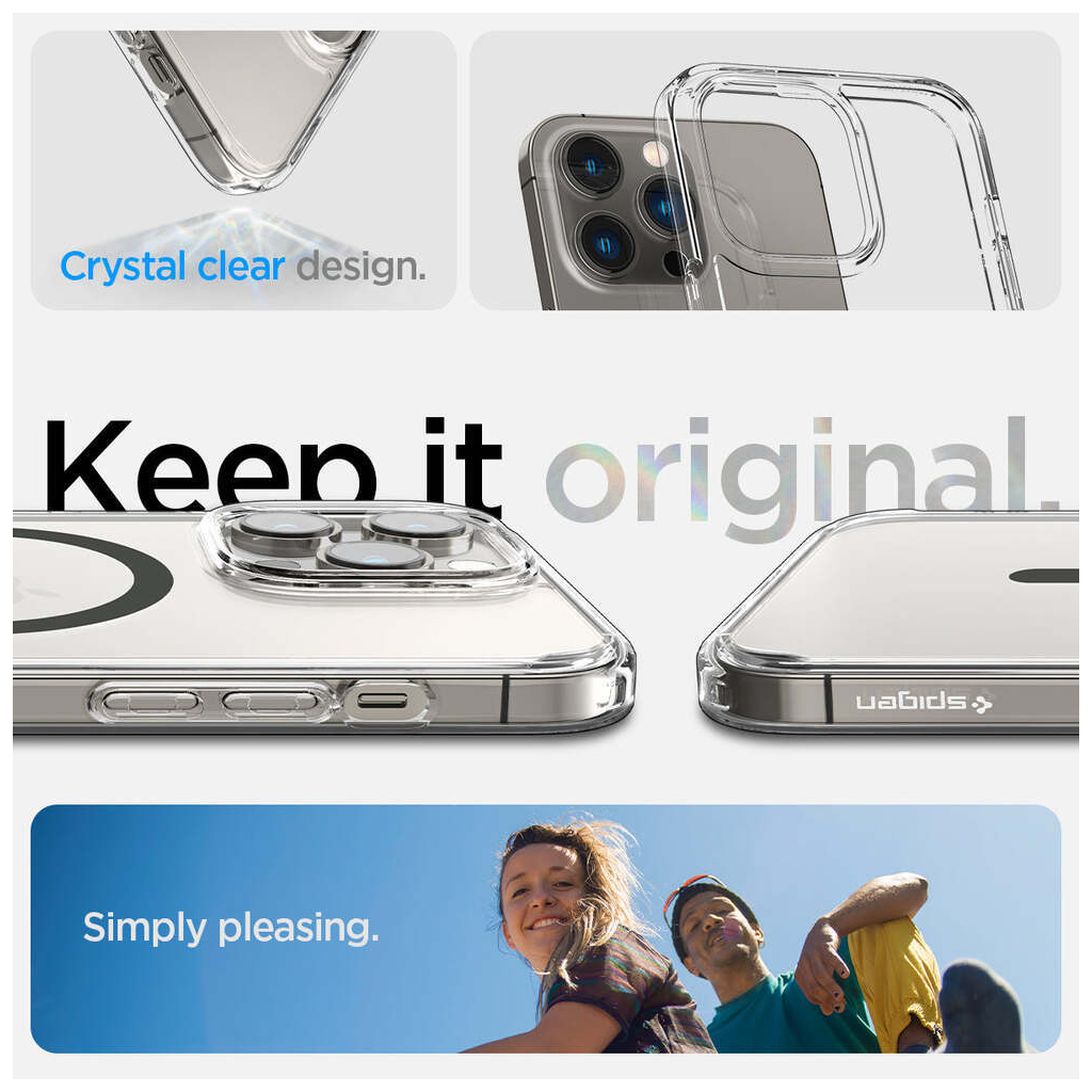 Чехол для моб. телефона Spigen Apple iPhone 14 Pro Max Ultra Hybrid MagFit, Graphite (ACS04826) - 2