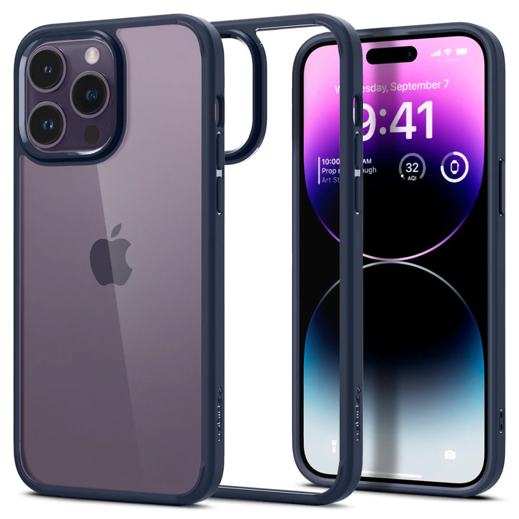 Чехол для моб. телефона Spigen Apple iPhone 14 Pro Ultra Hybrid, Navy Blue (ACS04962)