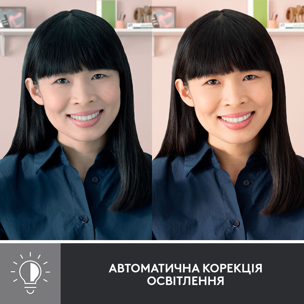 Веб-камера Logitech Brio 300 FHD Graphite (960-001436) - 2