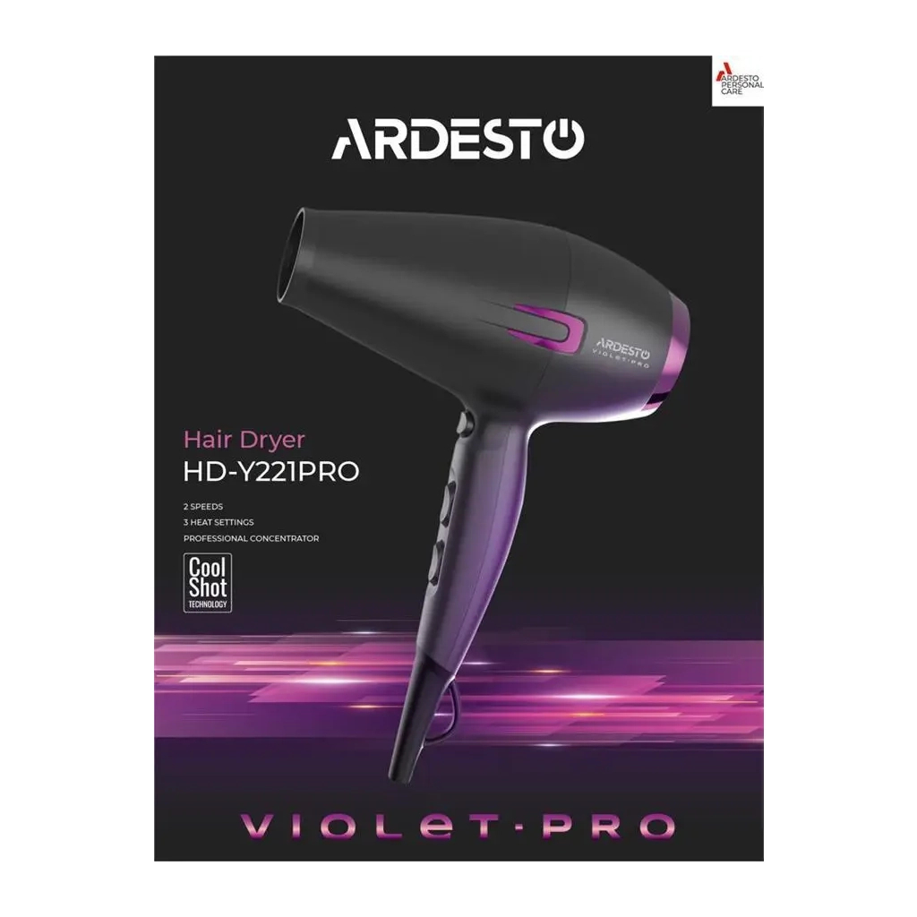 Фен Ardesto HD-Y221PRO - 1