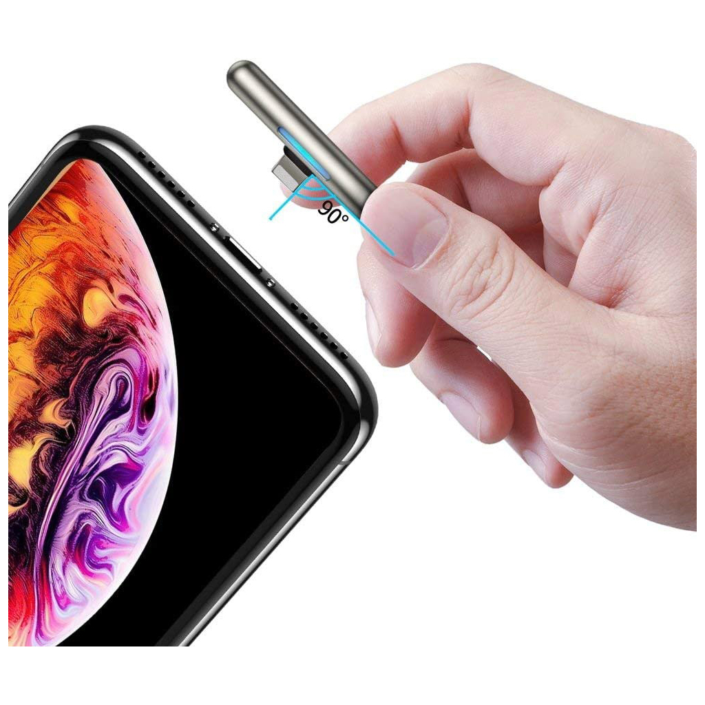 Дата кабель USB 3.1 AM to Lightning 1.0m CAL7C 1.5A 90 Purple Baseus (CAL7C-A05) - 4