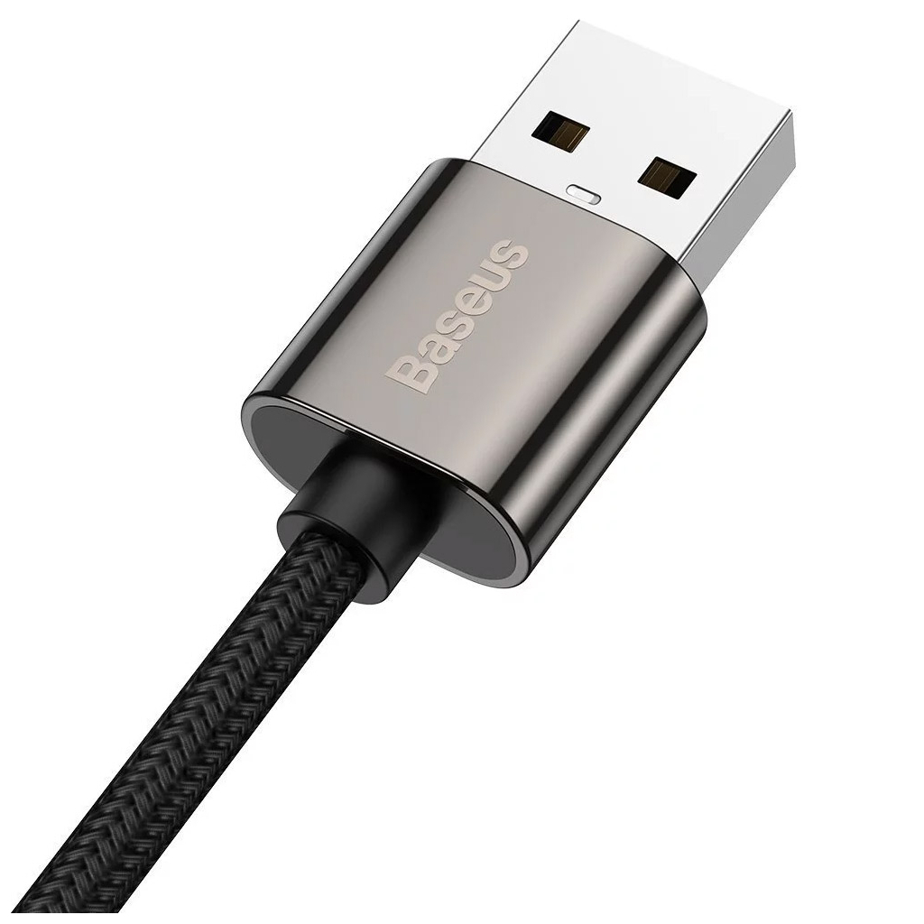 Дата кабель USB 3.1 AM to Type-C 1.0m CATCS 66W 90 Legend Series Elbow Black Baseus (CATCS-B01) - 2