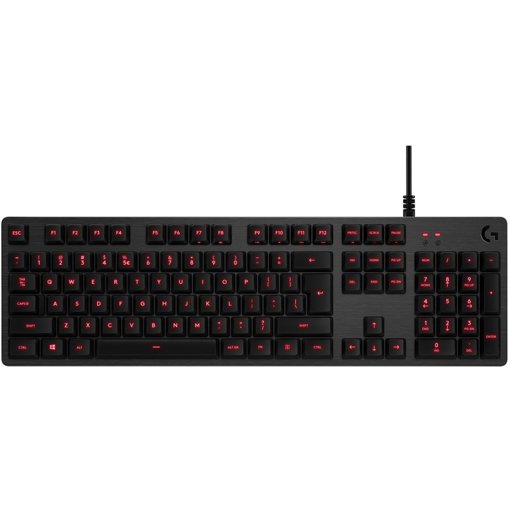 Клавиатура Logitech G413 Mechanical Gaming Romer-G tactile USB UA Carbon (920-008310) - 1 Клавиатура Logitech G413 Mechanical Gaming Romer-G tactile USB UA Carbon (920-008310) - 1