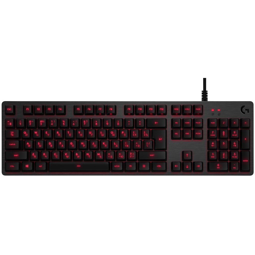 Клавиатура Logitech G413 Mechanical Gaming Romer-G tactile USB UA Carbon (920-008310) Клавиатура Logitech G413 Mechanical Gaming Romer-G tactile USB UA Carbon (920-008310)
