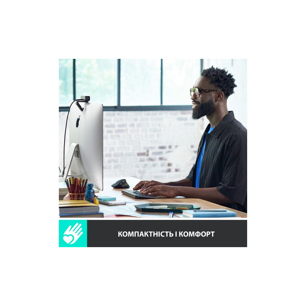 Клавиатура Logitech MX Keys Mini Wireless Illuminated UA Graphite (920-010498) - 2