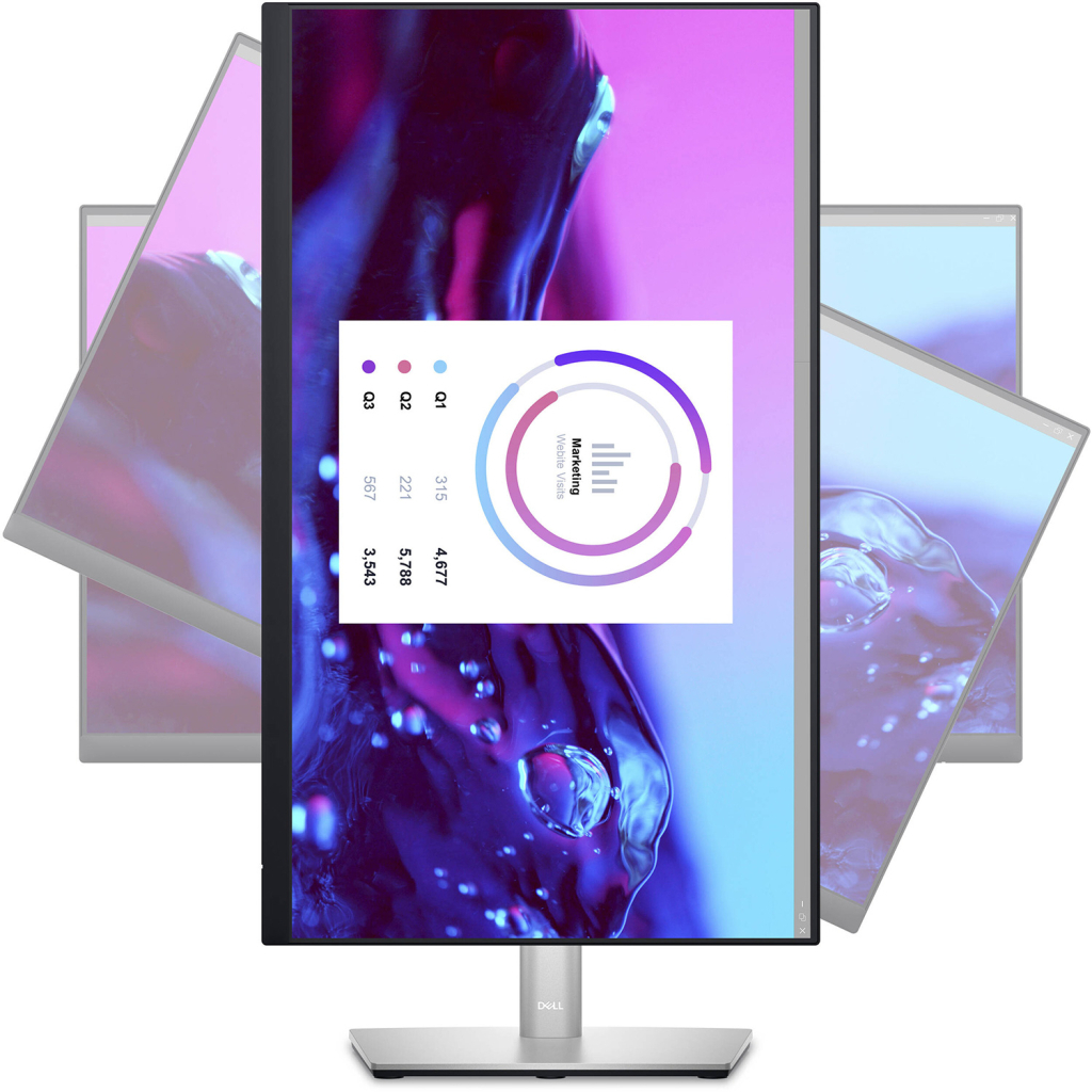 Монитор Dell P2223HC (210-BDFR-DM22) - 3