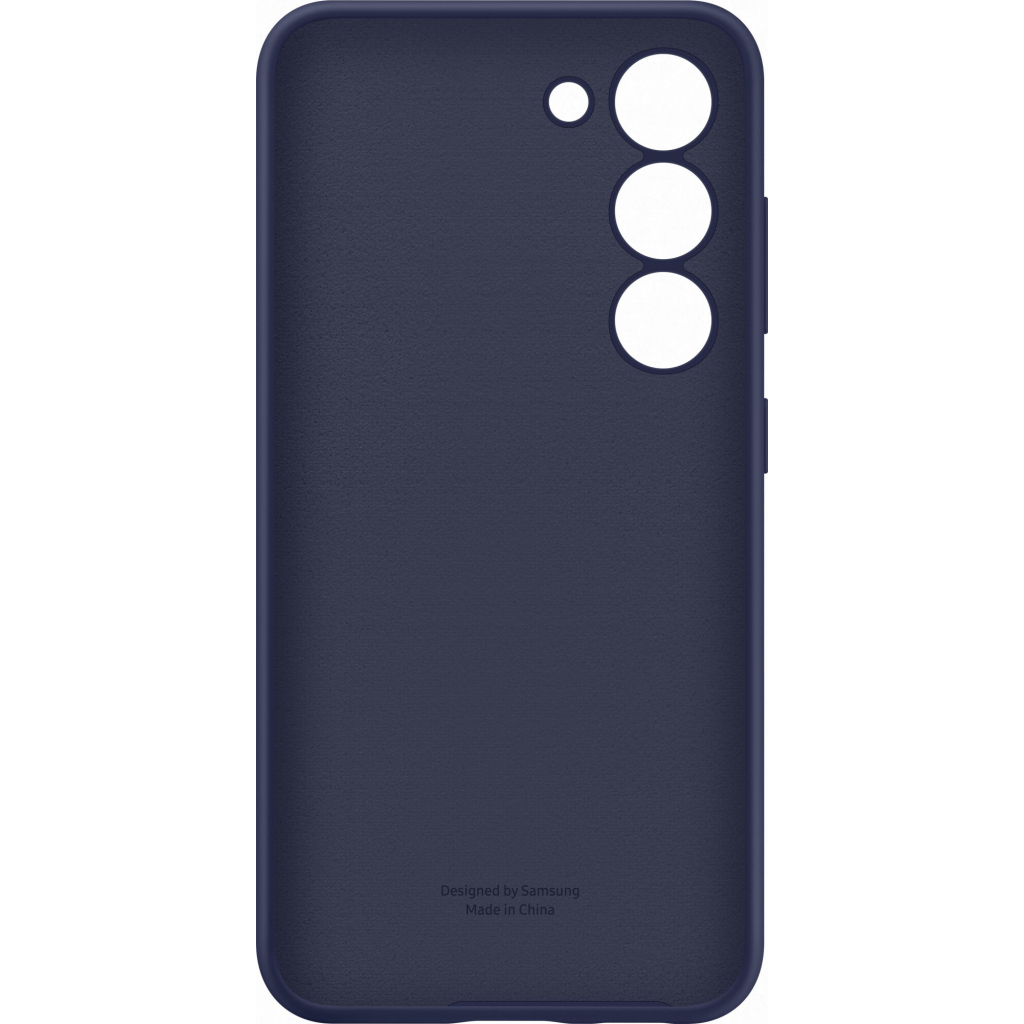 Чехол для моб. телефона Samsung Galaxy S23 Silicone Case Navy (EF-PS911TNEGRU) - 1