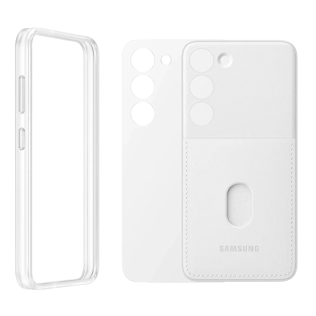 Чехол для моб. телефона Samsung Galaxy S23 Frame Case White (EF-MS911CWEGRU) - 1