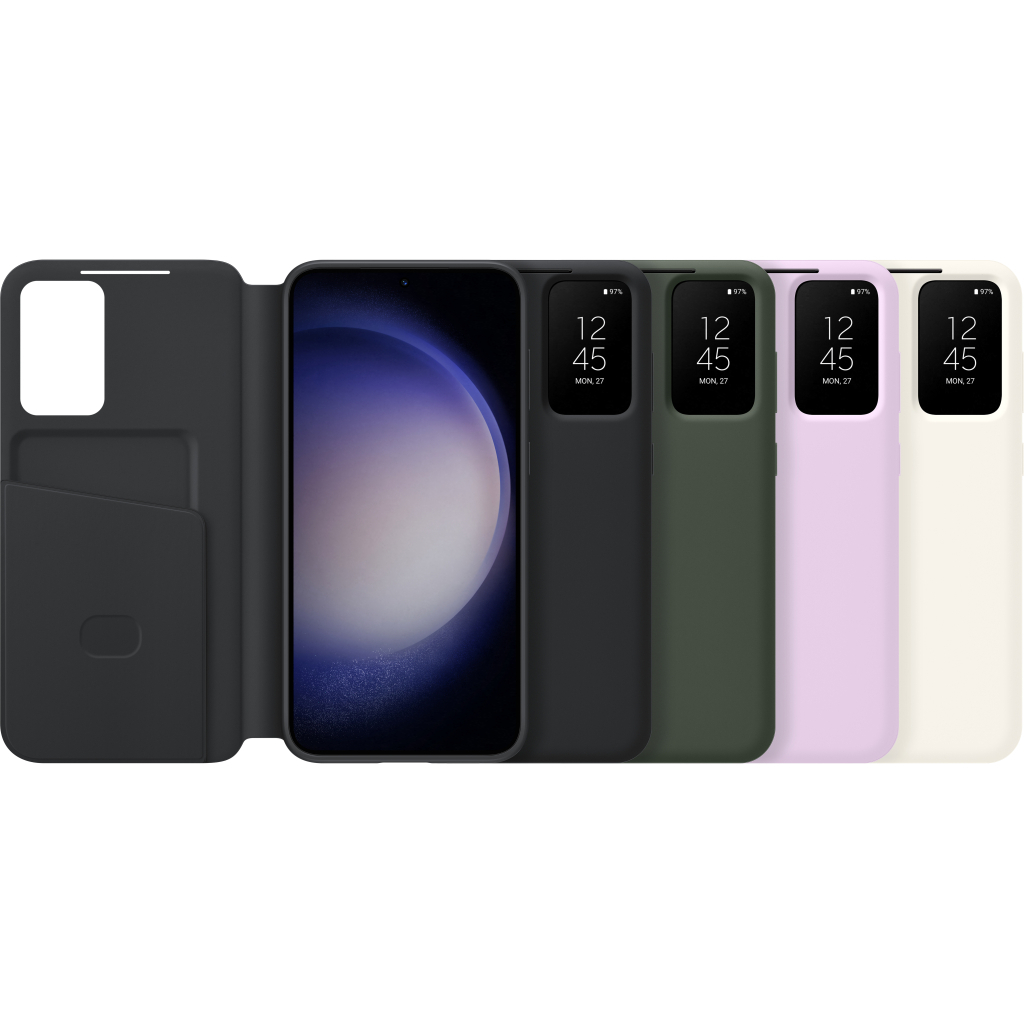 Чехол для моб. телефона Samsung Galaxy S23 Plus Smart View Wallet Case Lilac (EF-ZS916CVEGRU) - 5