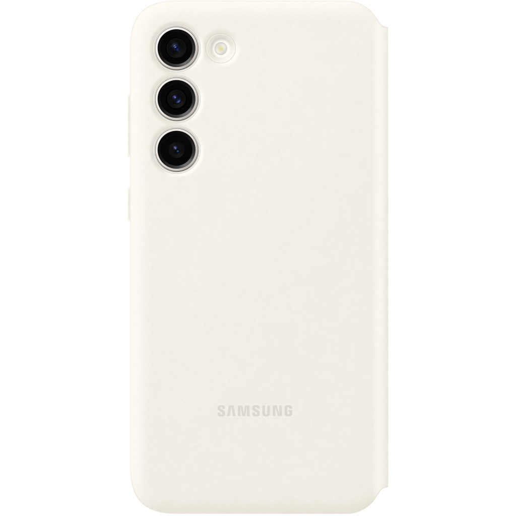 Чехол для моб. телефона Samsung Galaxy S23 Plus Smart View Wallet Case Cream (EF-ZS916CUEGRU) - 1
