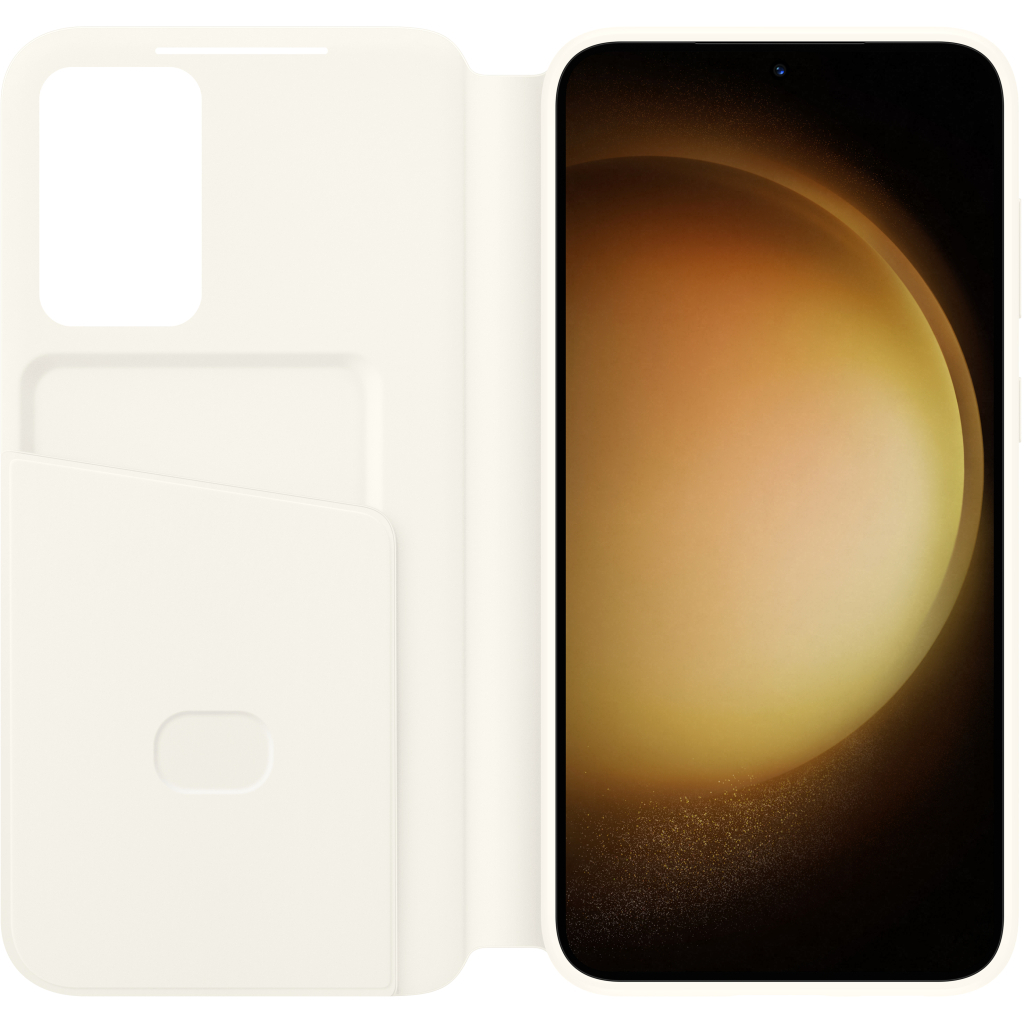 Чехол для моб. телефона Samsung Galaxy S23 Plus Smart View Wallet Case Cream (EF-ZS916CUEGRU) - 2