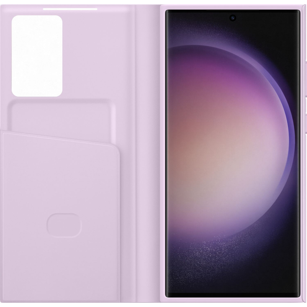 Чехол для моб. телефона Samsung Galaxy S23 Ultra Smart View Wallet Case Lilac (EF-ZS918CVEGRU) - 3