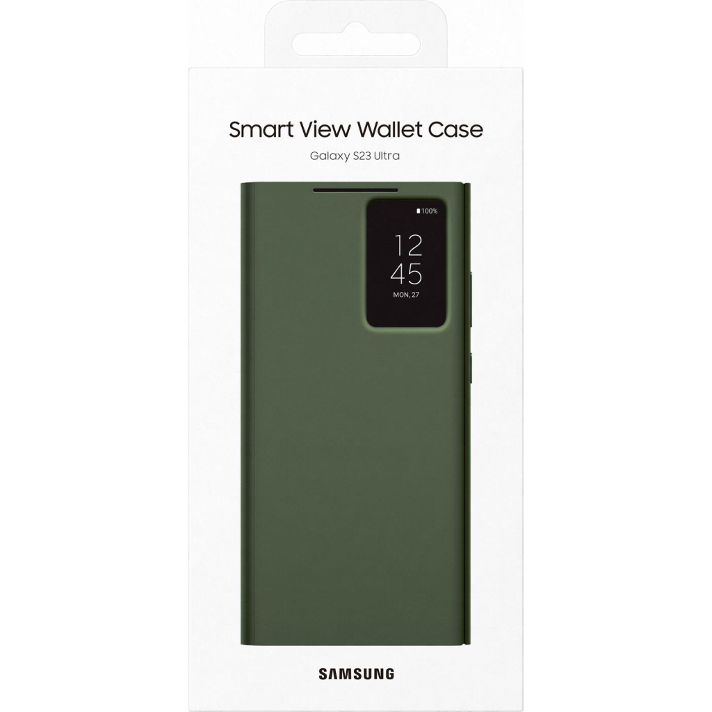 Чехол для моб. телефона Samsung Galaxy S23 Ultra Smart View Wallet Case Khaki (EF-ZS918CGEGRU) - 5