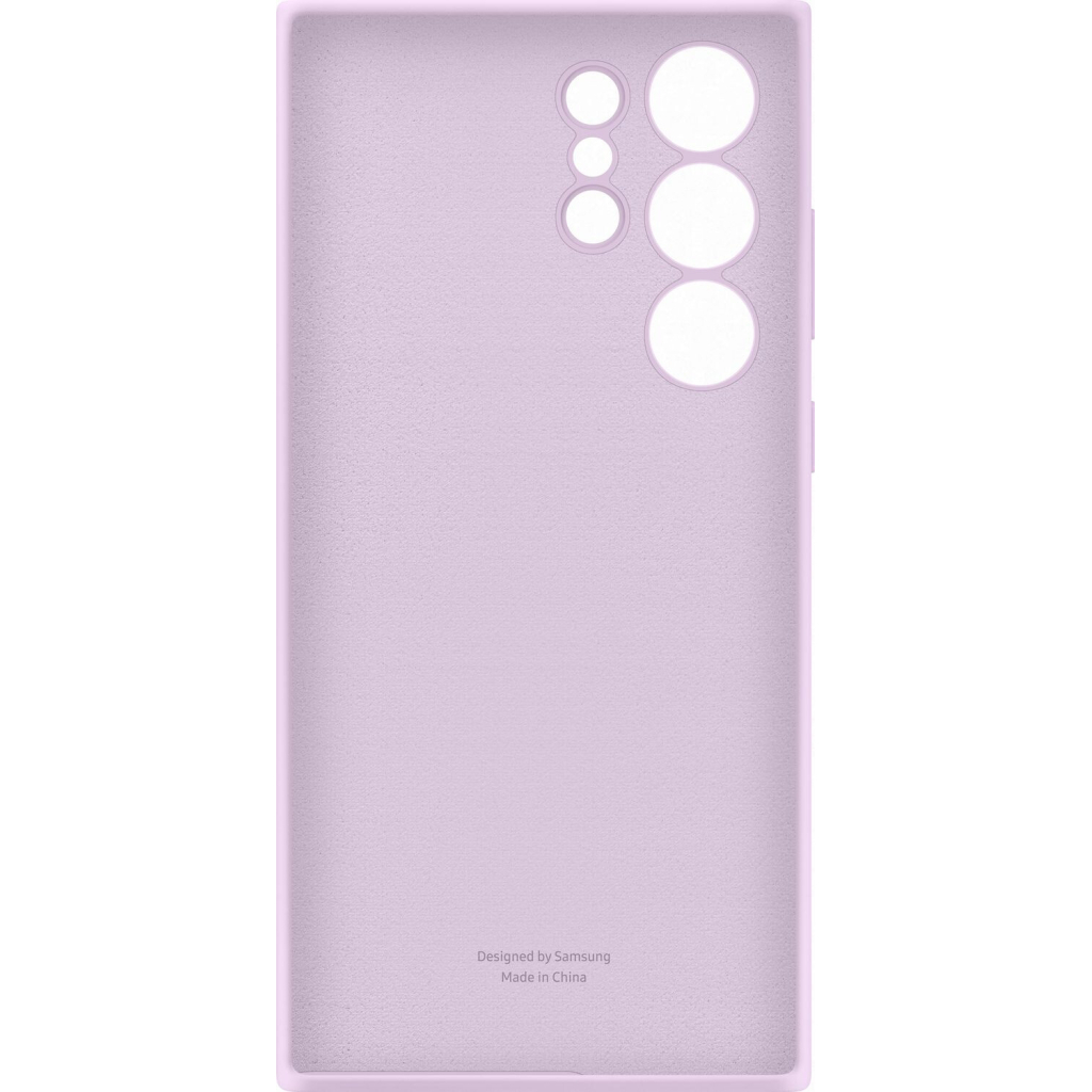 Чехол для моб. телефона Samsung Galaxy S23 Ultra Silicone Case Lilac (EF-PS918TVEGRU) - 1