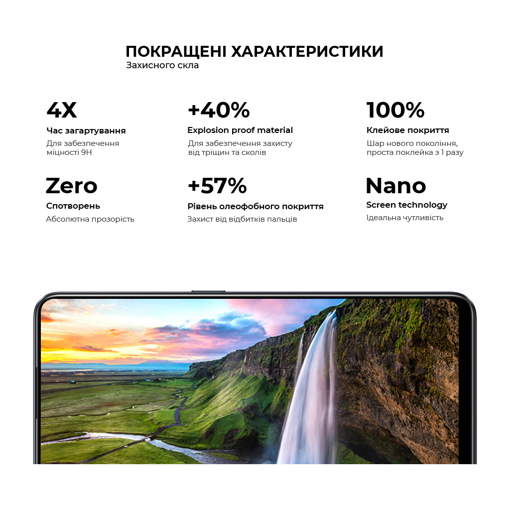 Стекло защитное Armorstandart Pro Realme 9 4G/9 Pro Plus (ARM62345) - 1