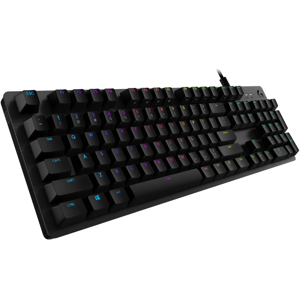 Клавиатура Logitech G512 Lightsync RGB Mechanical GX Brown USB UA Carbon (920-009352) - 1