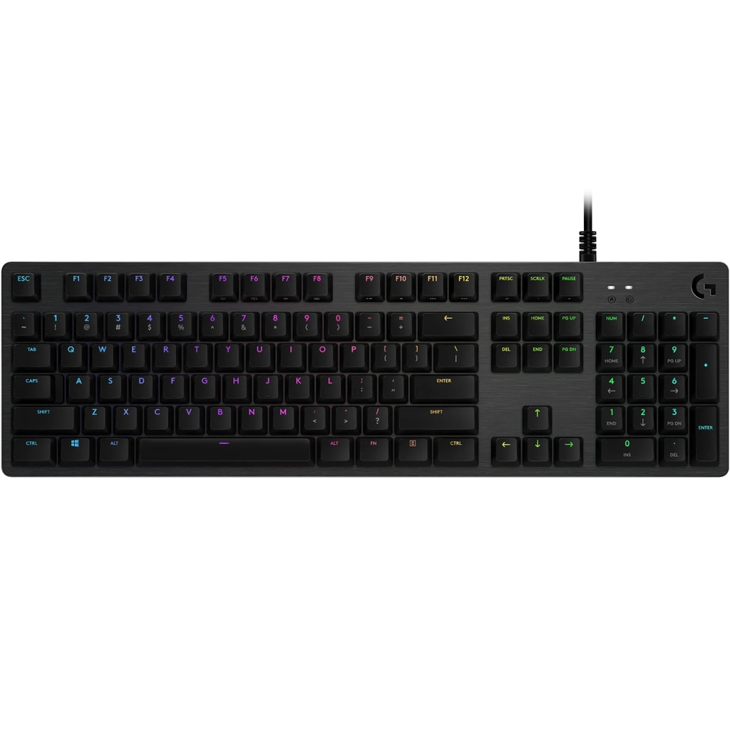 Клавиатура Logitech G512 Lightsync RGB Mechanical GX Brown USB UA Carbon (920-009352)