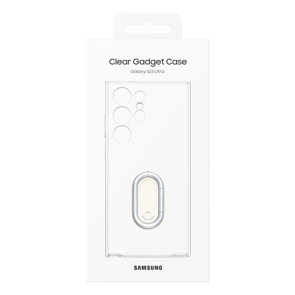 Чехол для моб. телефона Samsung Galaxy S23 Ultra Clear Gadget Case Transparency (EF-XS918CTEGRU) - 8