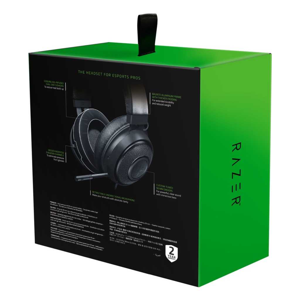 Наушники Razer Kraken Black (RZ04-02830100-R3U1) - 5