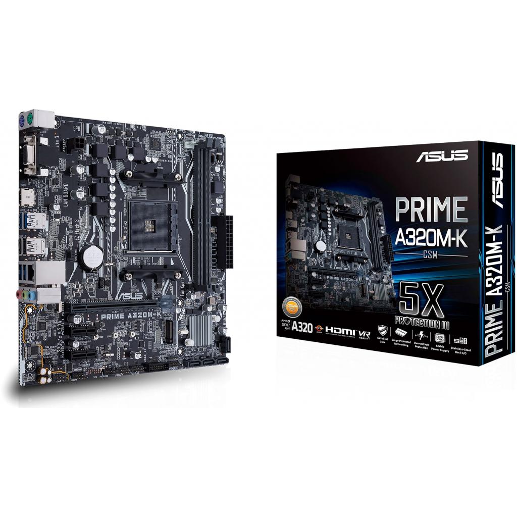 Материнская плата ASUS PRIME A320M-K/CSM