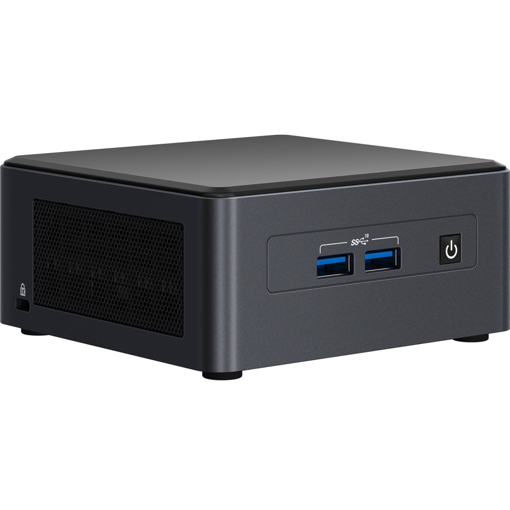 Компьютер INTEL NUC 12 Pro Kit / i5-1240P, M.2 and 2.5" Drive, EU cord (RNUC12WSHI50002)