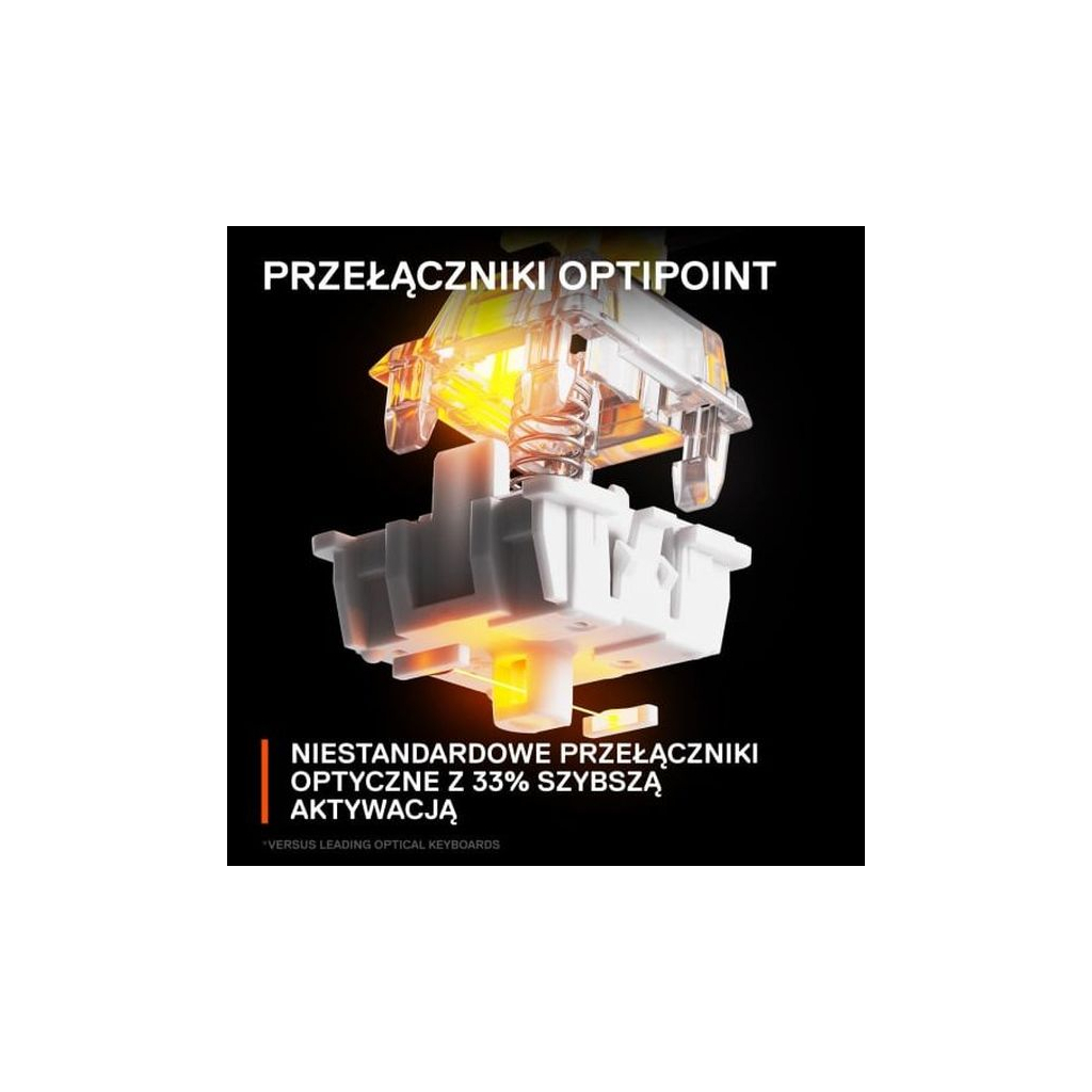 Клавиатура SteelSeries APEX 9 TKL USB Black (SS64847) - 3