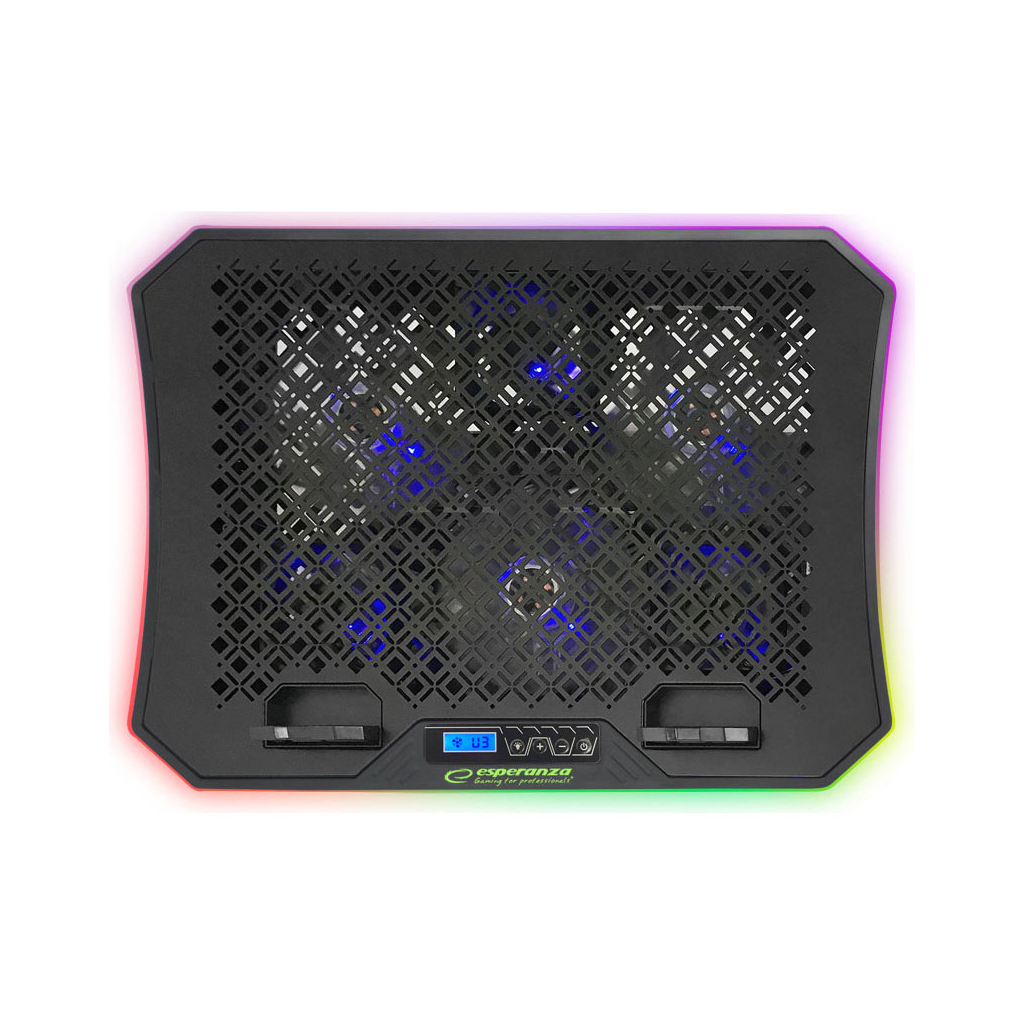 Подставка для ноутбука Esperanza EGC109 with RGB Galerne + mobile stand (EGC109) - 2