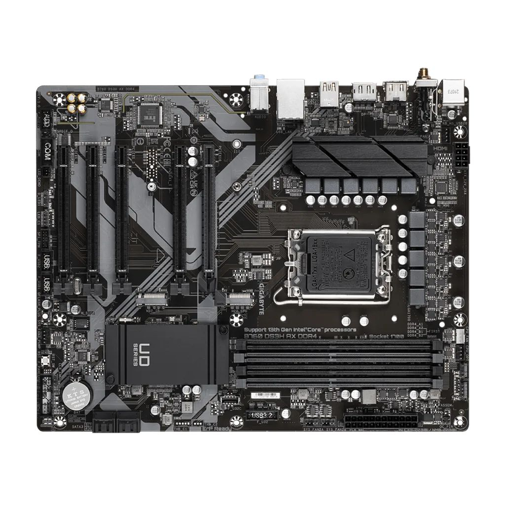 Материнская плата GIGABYTE B760 DS3H AX DDR4 - 4