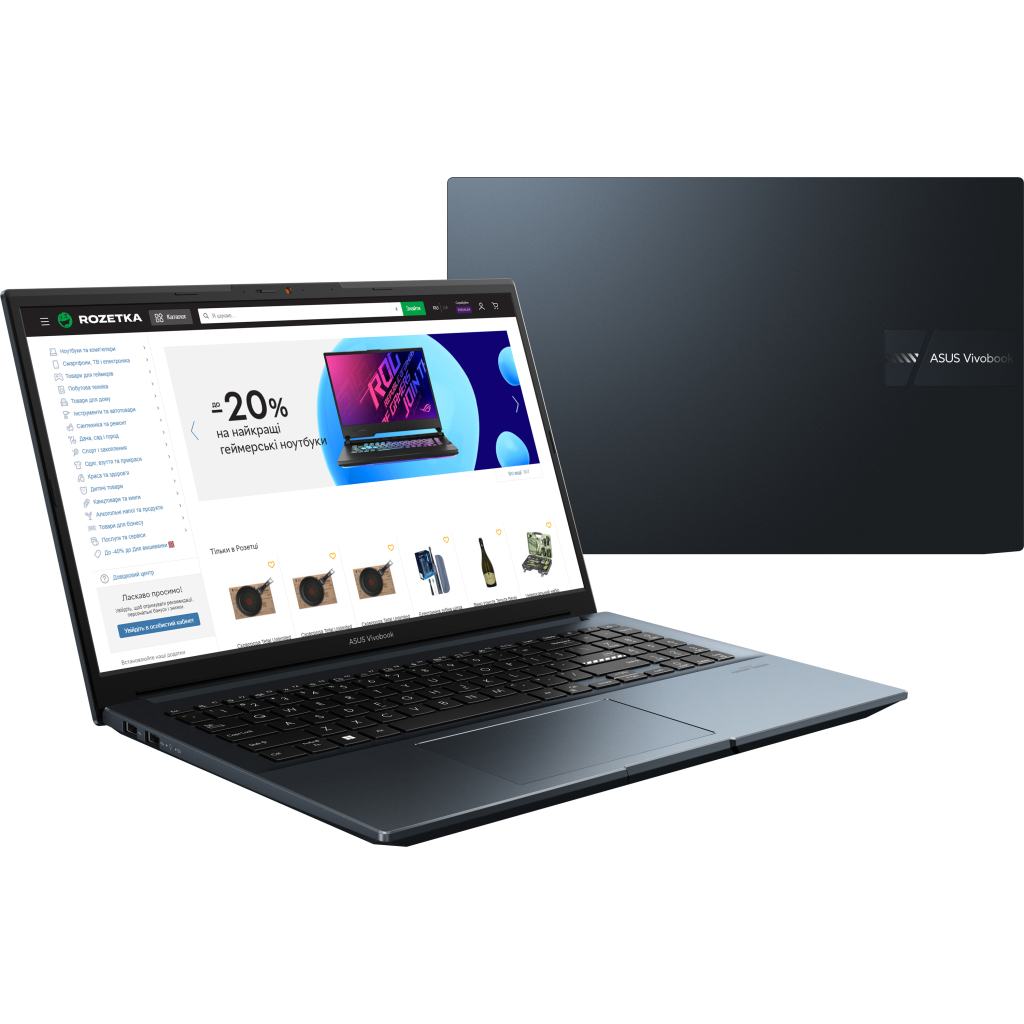 Ноутбук ASUS Vivobook Pro 15 OLED M6500QC-L1088 (90NB0YN1-M006V0) - 5