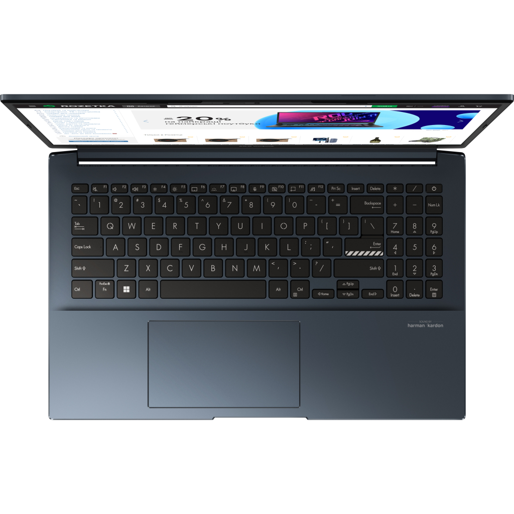 Ноутбук ASUS Vivobook Pro 15 OLED M6500QC-L1088 (90NB0YN1-M006V0) - 6