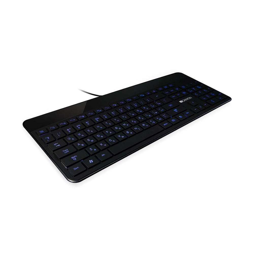 Клавиатура Canyon HKB-5 USB Black (CNS-HKB5RU)