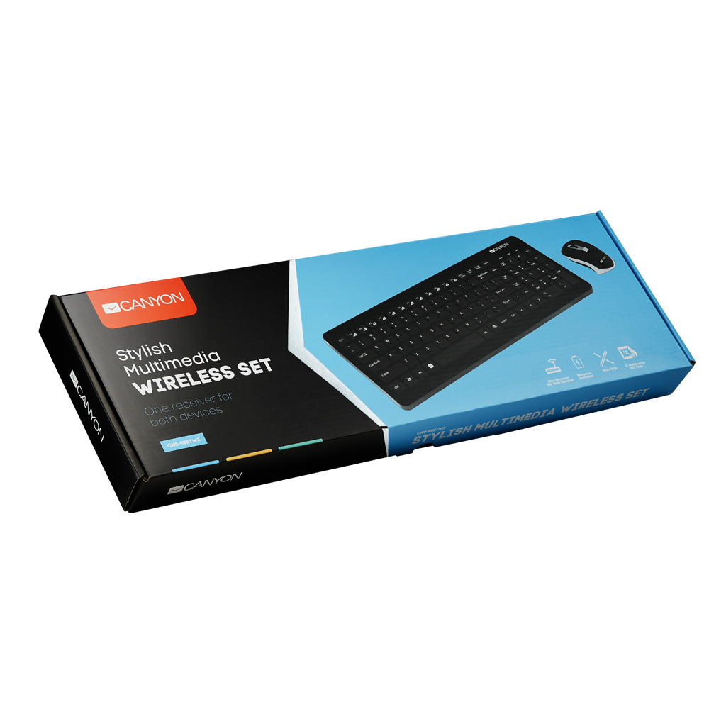 Комплект Canyon SET-W3 Wireless Black (CNS-HSETW3-RU) - 1