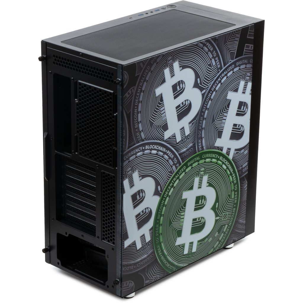 Корпус Vinga Pillar Black Bitcoin (01230011783) - 7