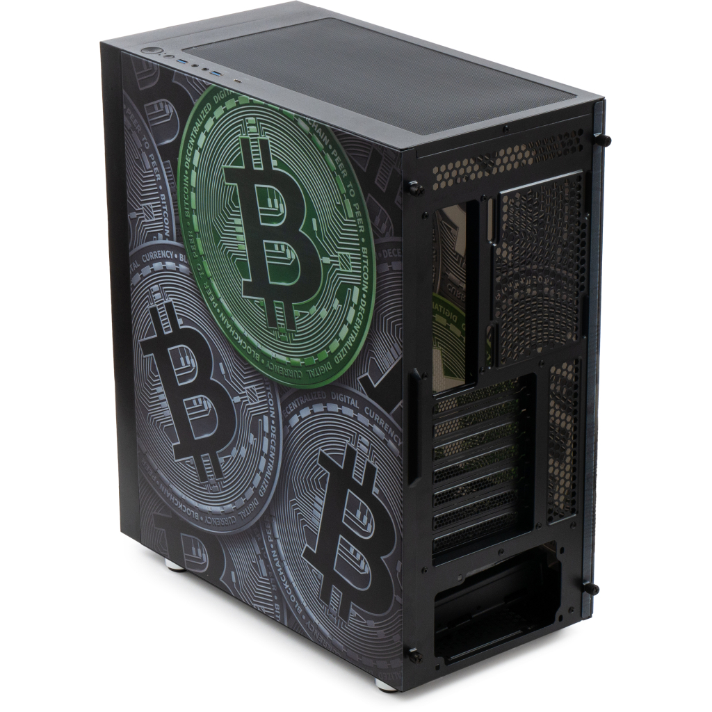 Корпус Vinga Pillar Black Bitcoin (01230011783) - 8