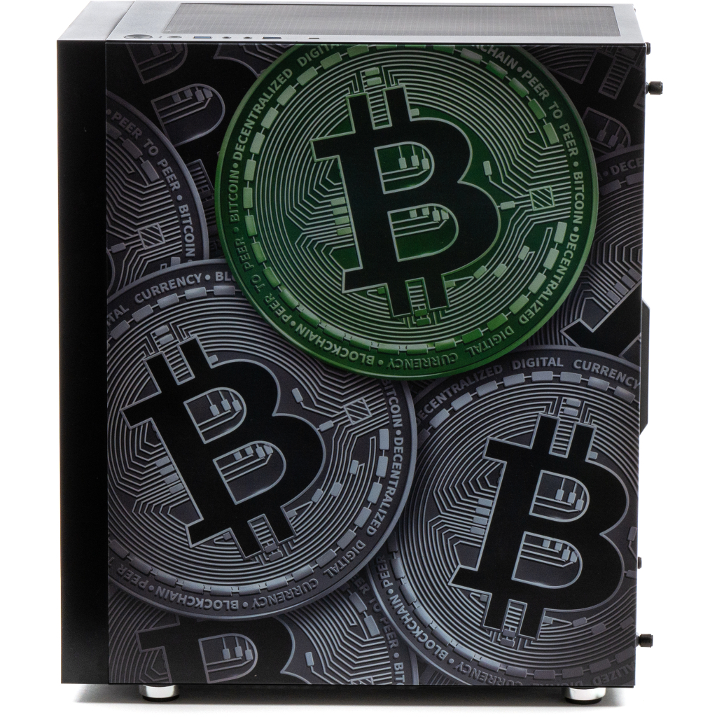 Корпус Vinga Pillar Black Bitcoin (01230011783) - 10