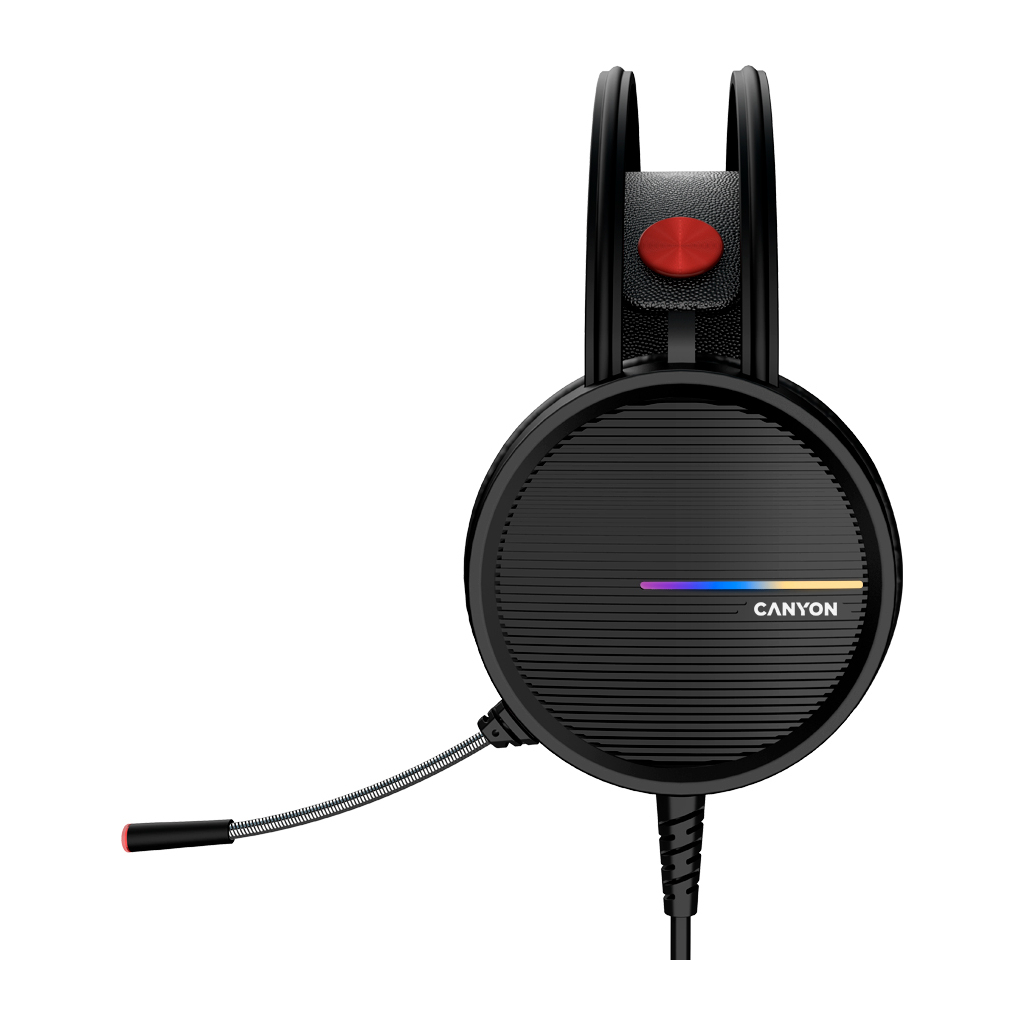 Наушники Canyon Interceptor GH-8A Black-Orange (CND-SGHS8A) - 1