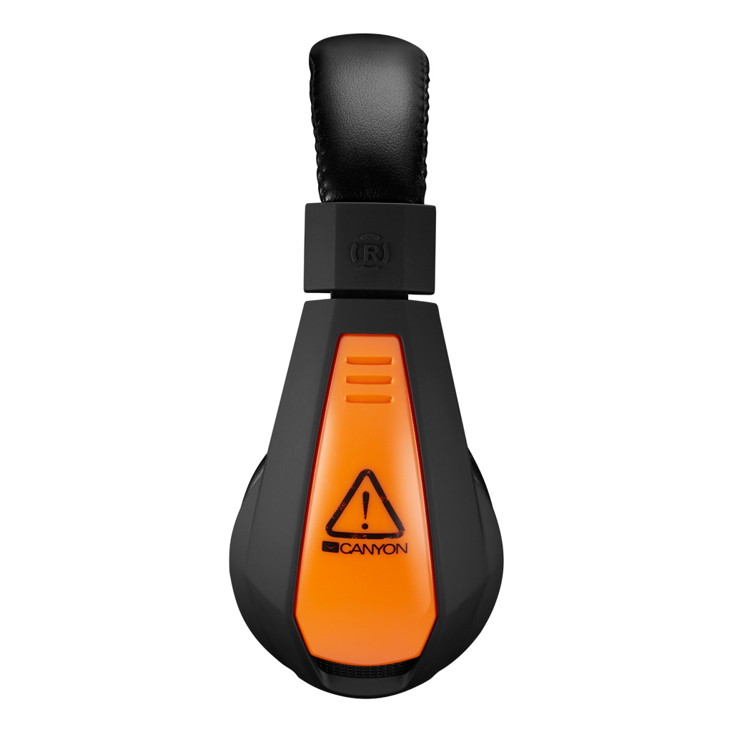 Наушники Canyon Star Raider GH-1A Black-Orange (CND-SGHS1A) - 1