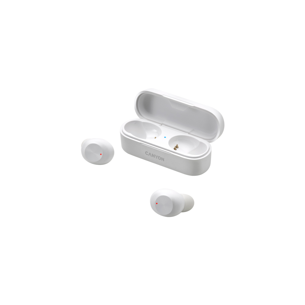 Наушники Canyon TWS-1 White (CNE-CBTHS1W) Наушники Canyon TWS-1 White (CNE-CBTHS1W)