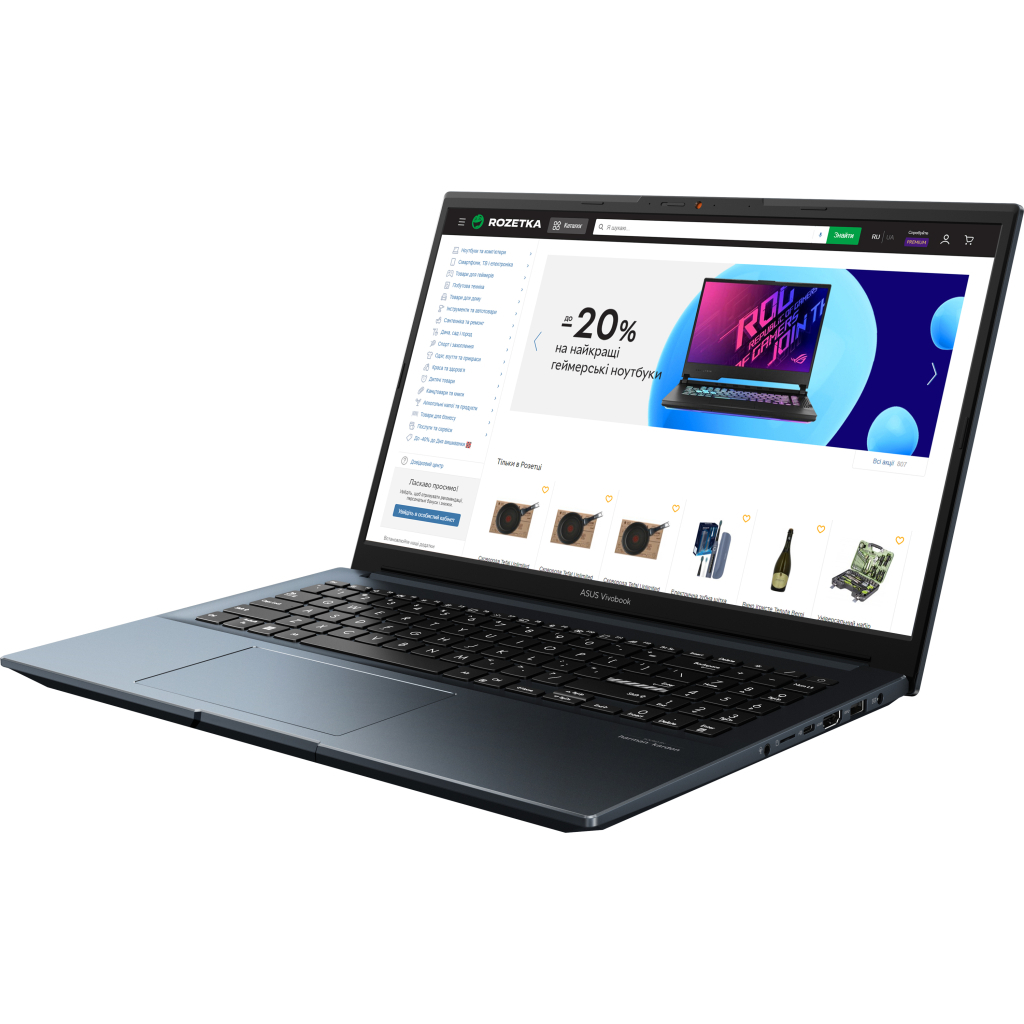 Ноутбук ASUS Vivobook Pro 15 M6500QH-HN038 (90NB0YJ1-M003L0) - 3