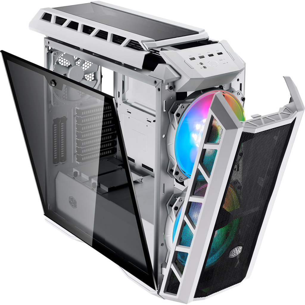 Корпус CoolerMaster MasterCase H500P Mesh White ARGB (MCM-H500P-WGNN-S01) - 5