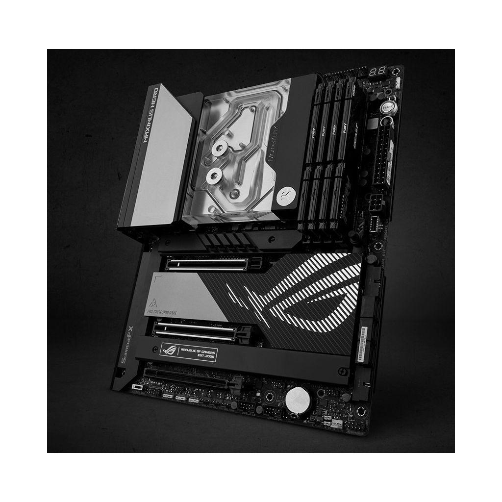 Водоблок Ekwb EK-Quantum Momentum ROG Maximus Z790 Hero D-RGB - Plexi (3831109903278) - 4