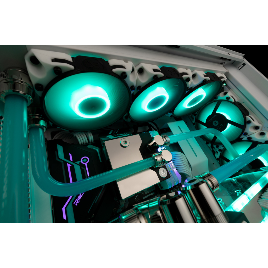 Водоблок Ekwb EK-Quantum Velocity DDC 4.2 PWM D-RGB - 1700 Nickel + Plexi (3831109897539) - 2