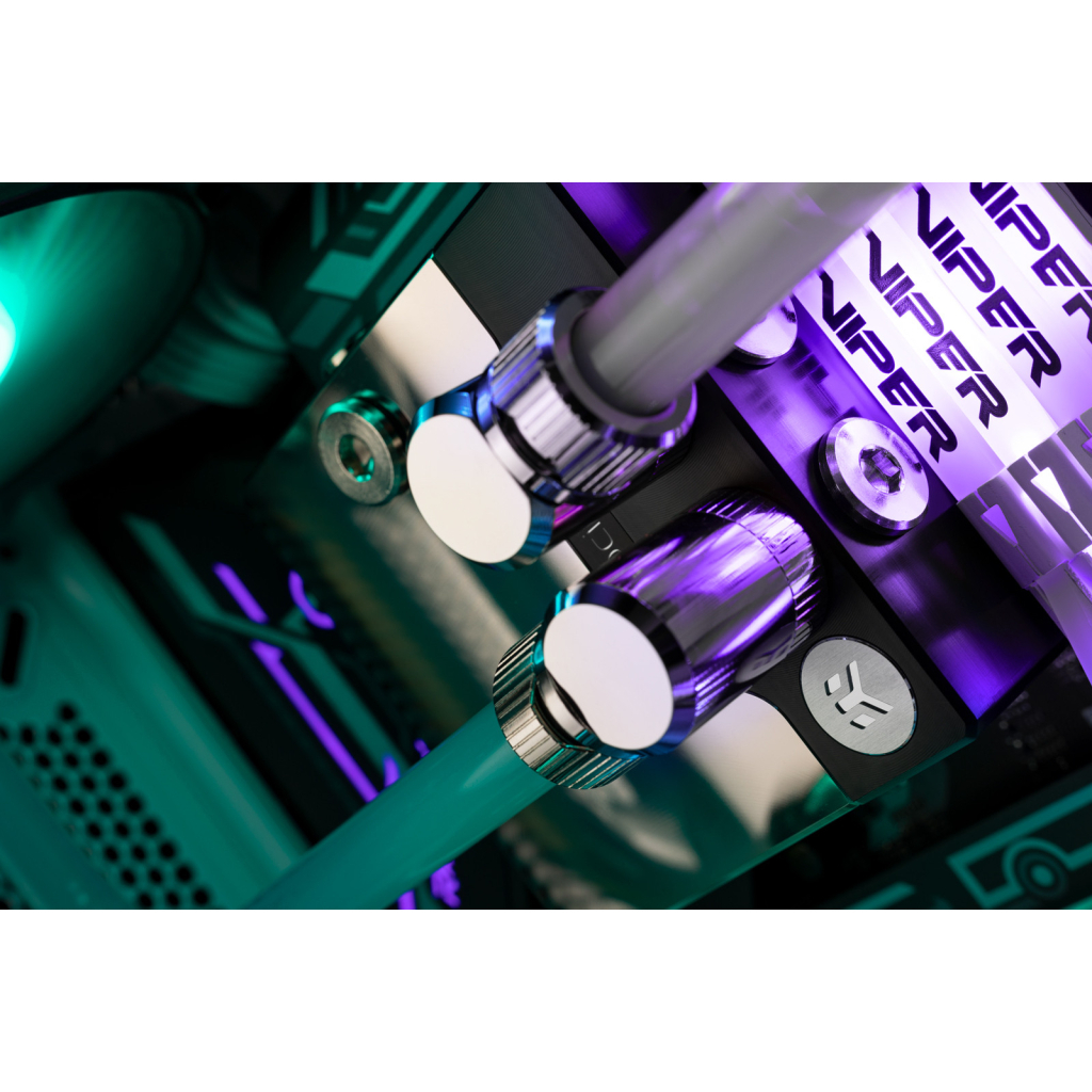 Водоблок Ekwb EK-Quantum Velocity DDC 4.2 PWM D-RGB - 1700 Nickel + Plexi (3831109897539) - 6