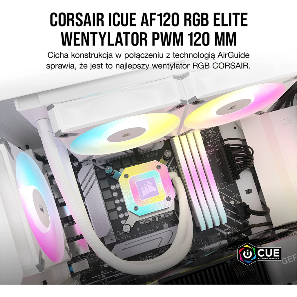Кулер для корпуса Frontier AF120 RGB Elite White Triple Pack (CO-9050158-WW) - 3 Кулер для корпуса Frontier AF120 RGB Elite White Triple Pack (CO-9050158-WW) - 3