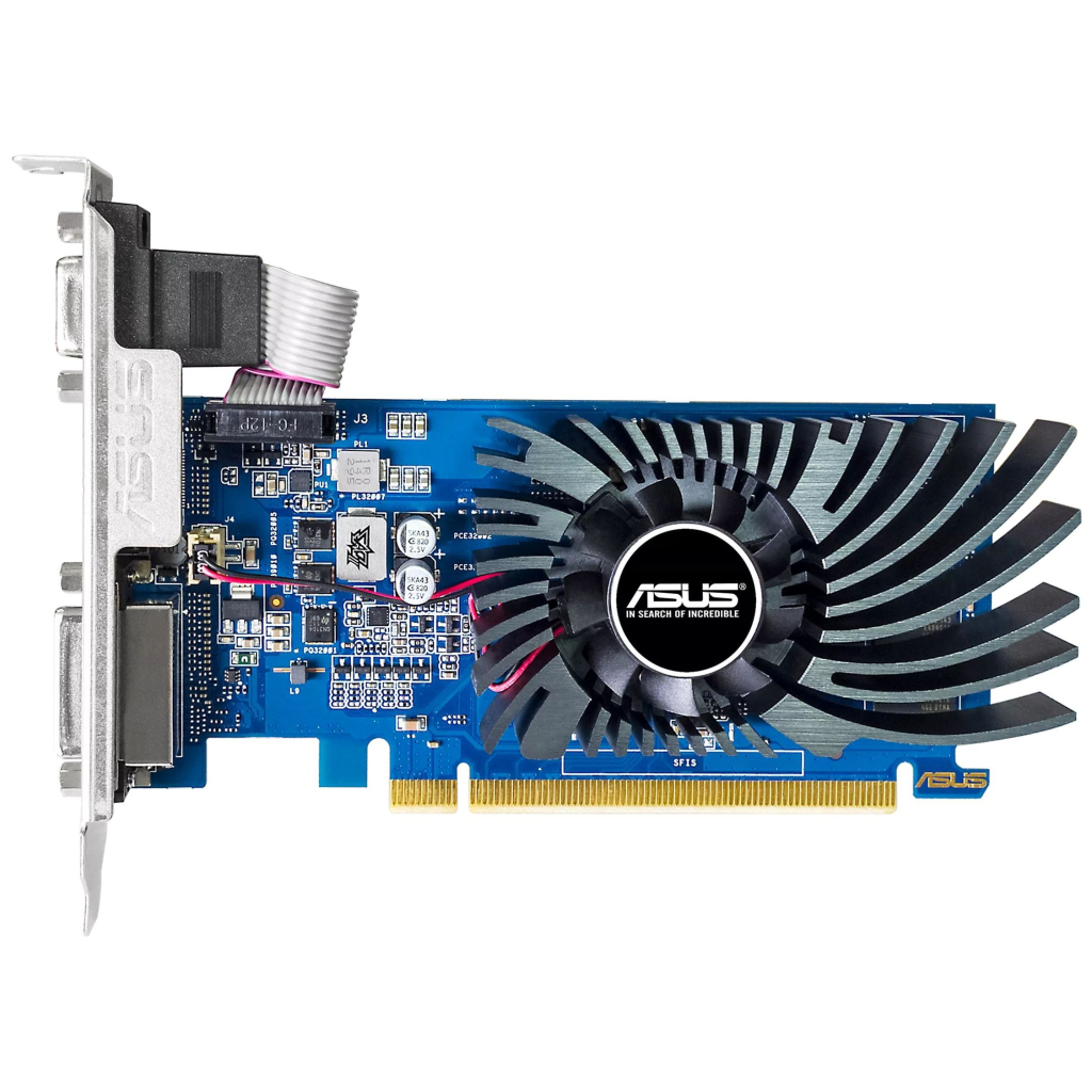 Видеокарта GeForce GT730 2048Mb ASUS (GT730-2GD3-BRK-EVO) - 1